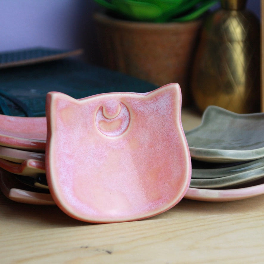 Moon Cat Trinket Dish