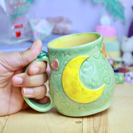 Kawaii Moon Mug