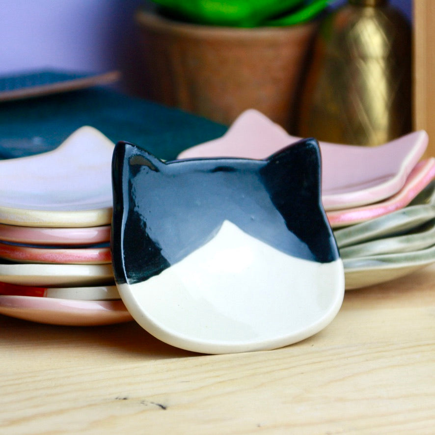 Kitty Cat Trinket Dish