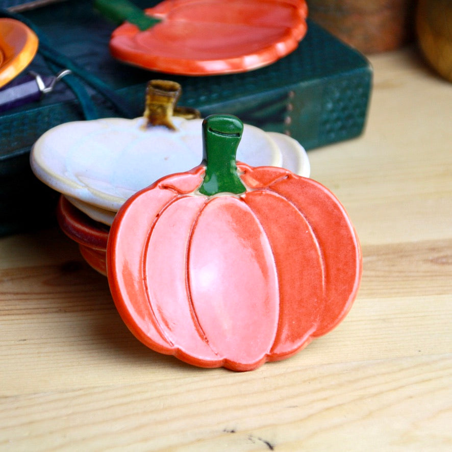 Pumpkin trinket dish