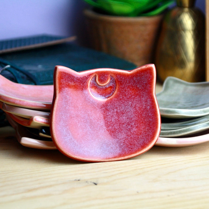 Moon Cat Trinket Dish