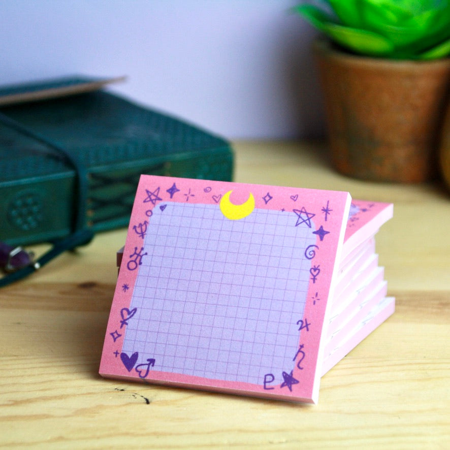 Magical Girl Sticky Notes