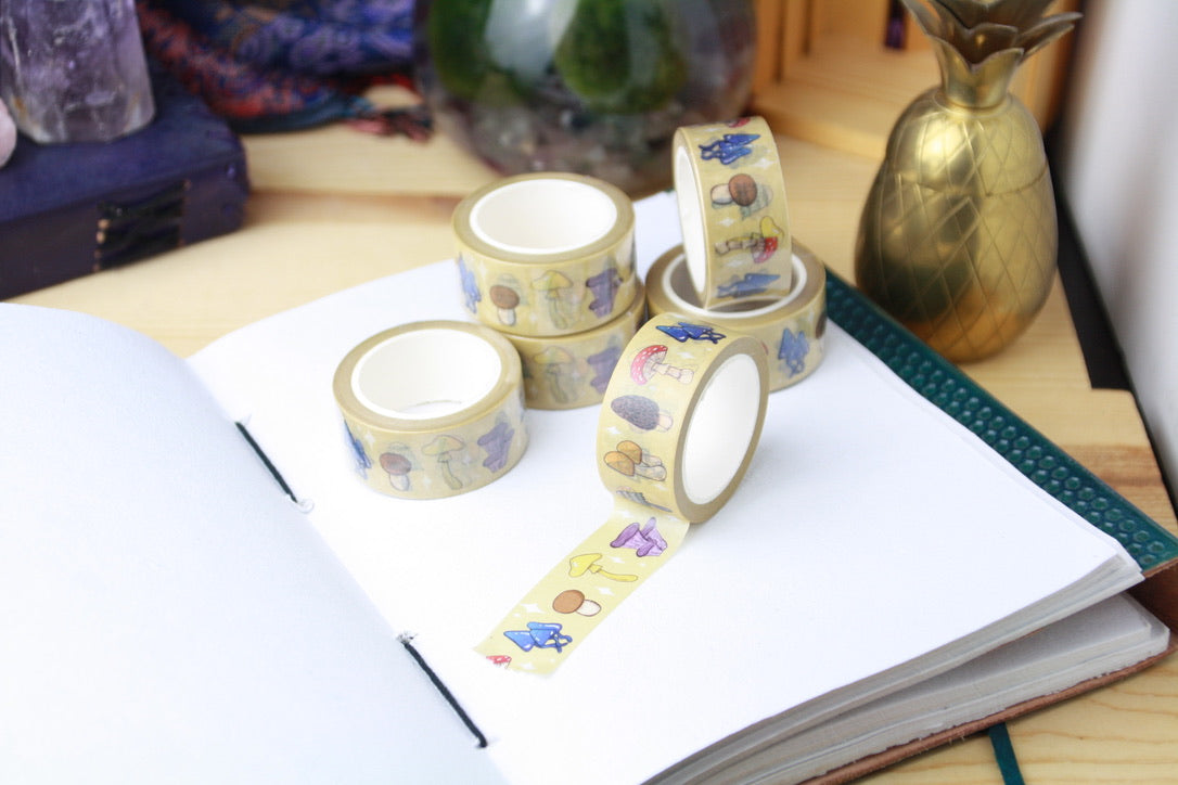 Mushroom washi tape