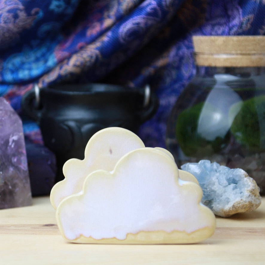 Cloud tarot deck holder