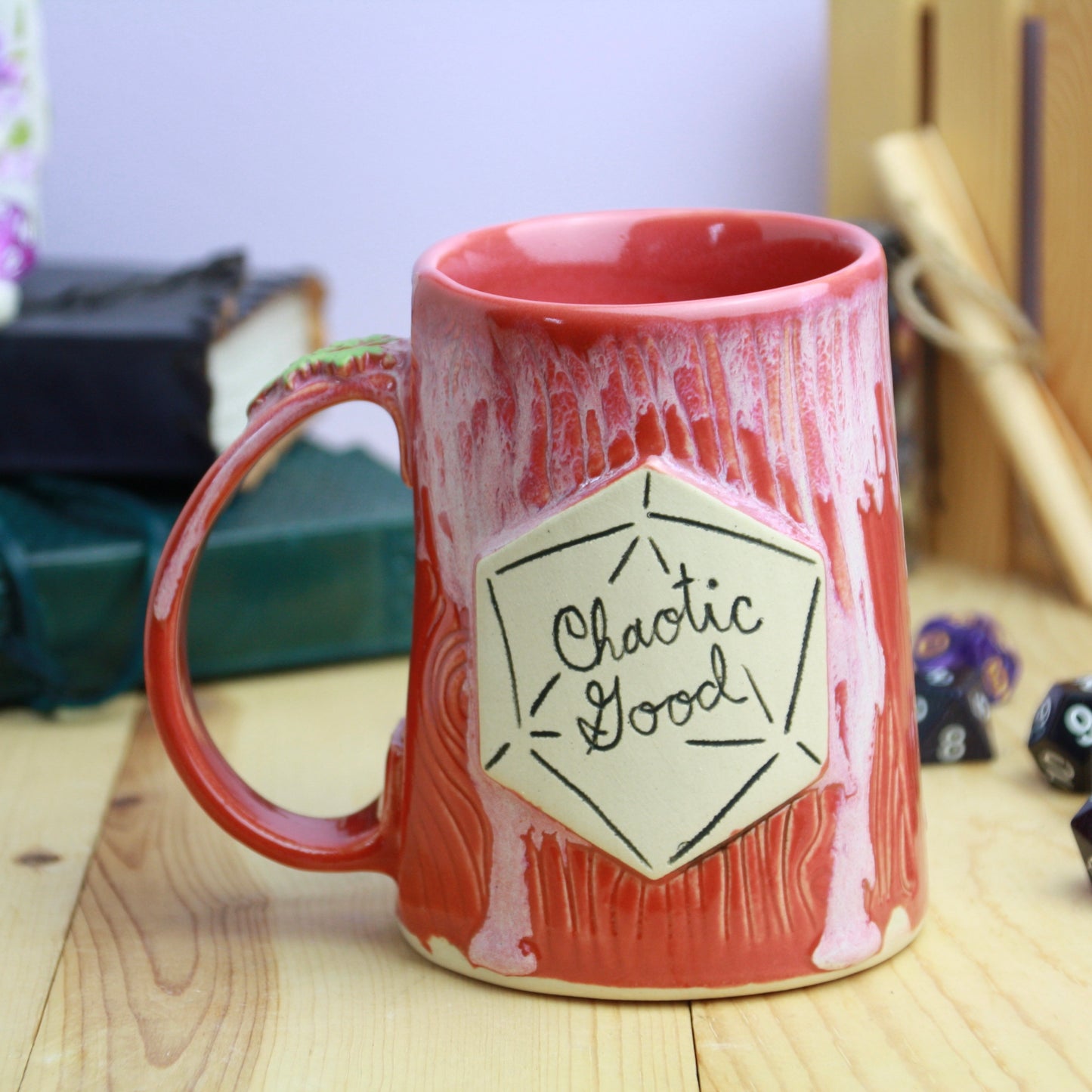 Chaotic Good // Let Chaos Reign Dice Mug