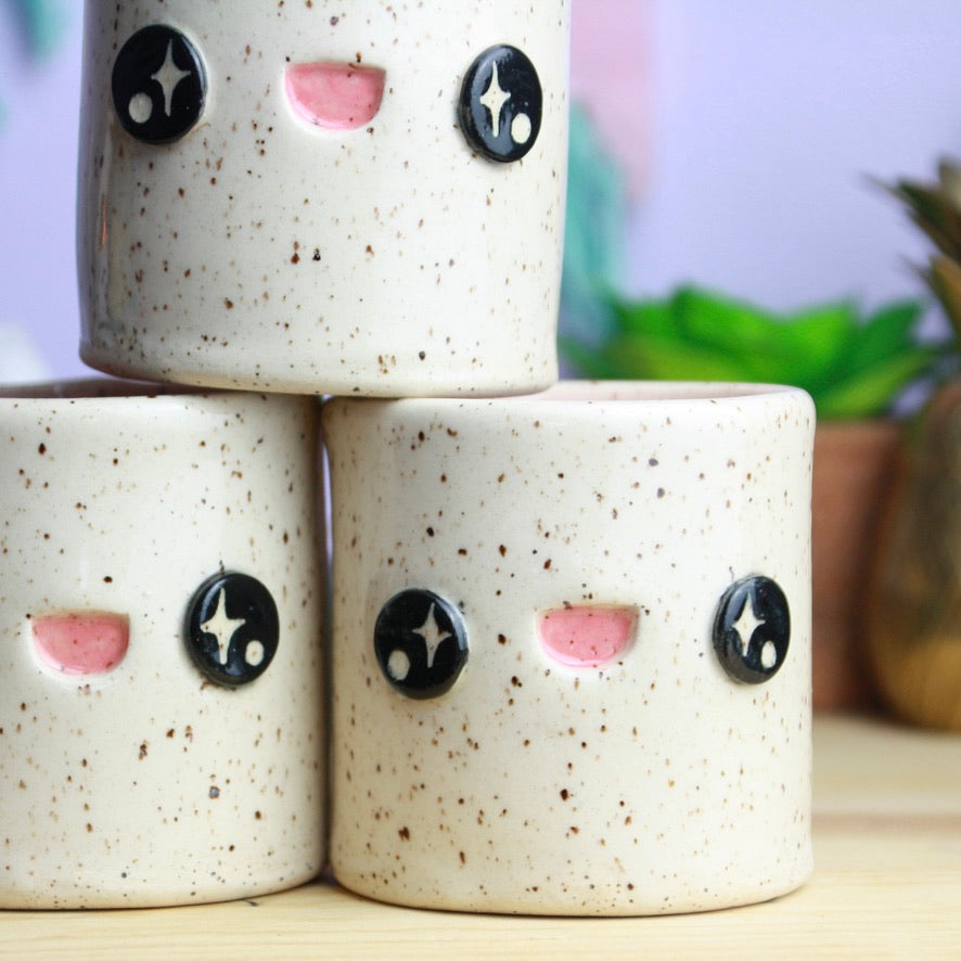 Happy Speckled Cup