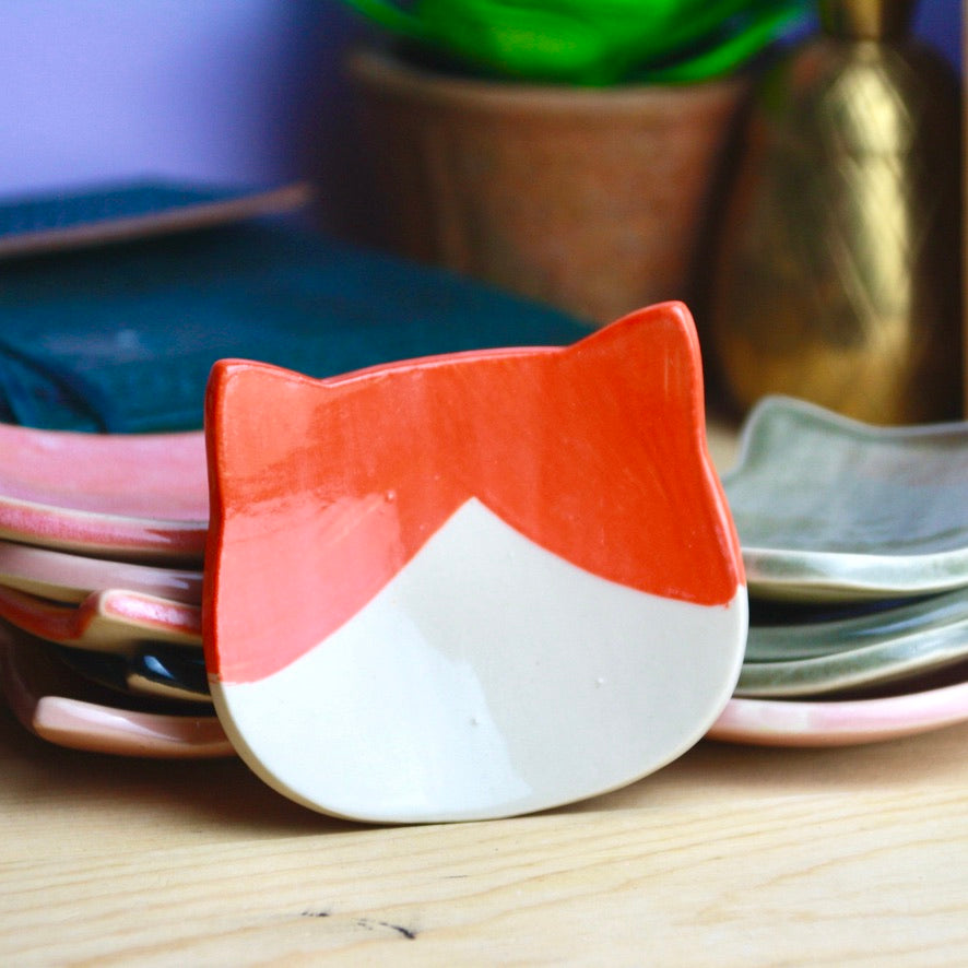 Kitty Cat Trinket Dish