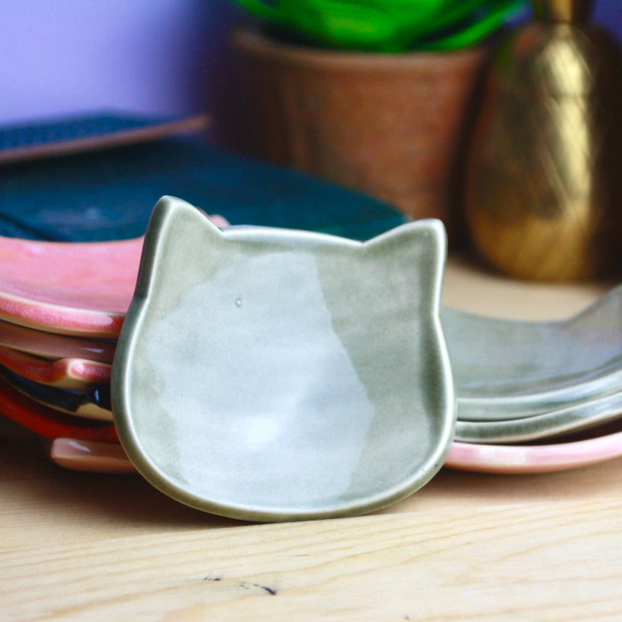 Kitty Cat Trinket Dish