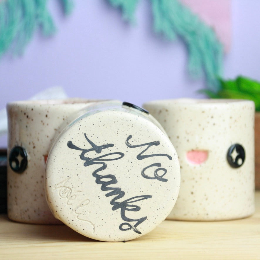 Happy Speckled Cup