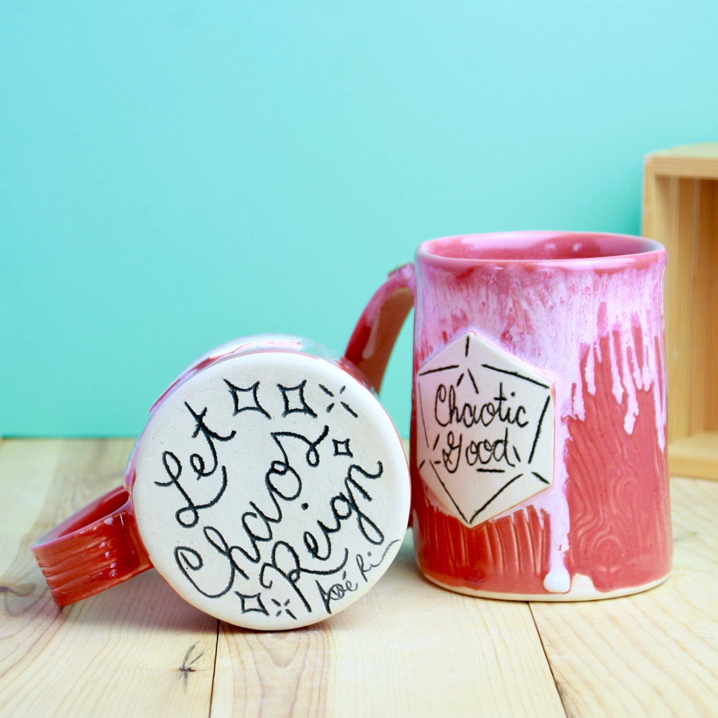 Chaotic Good // Let Chaos Reign Dice Mug
