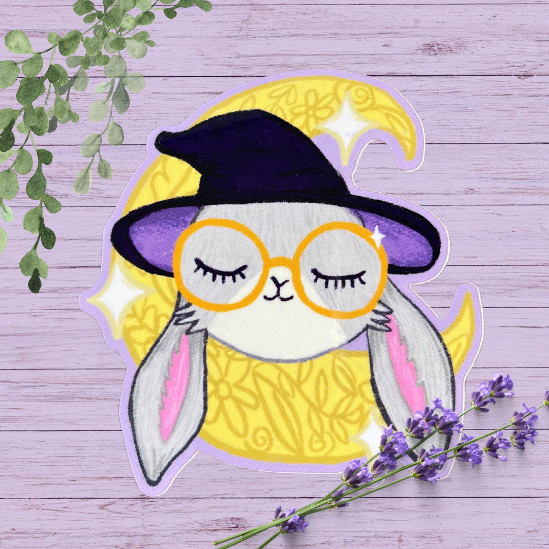 Aruna - Apothecary Cleric Bunny Vinyl Sticker