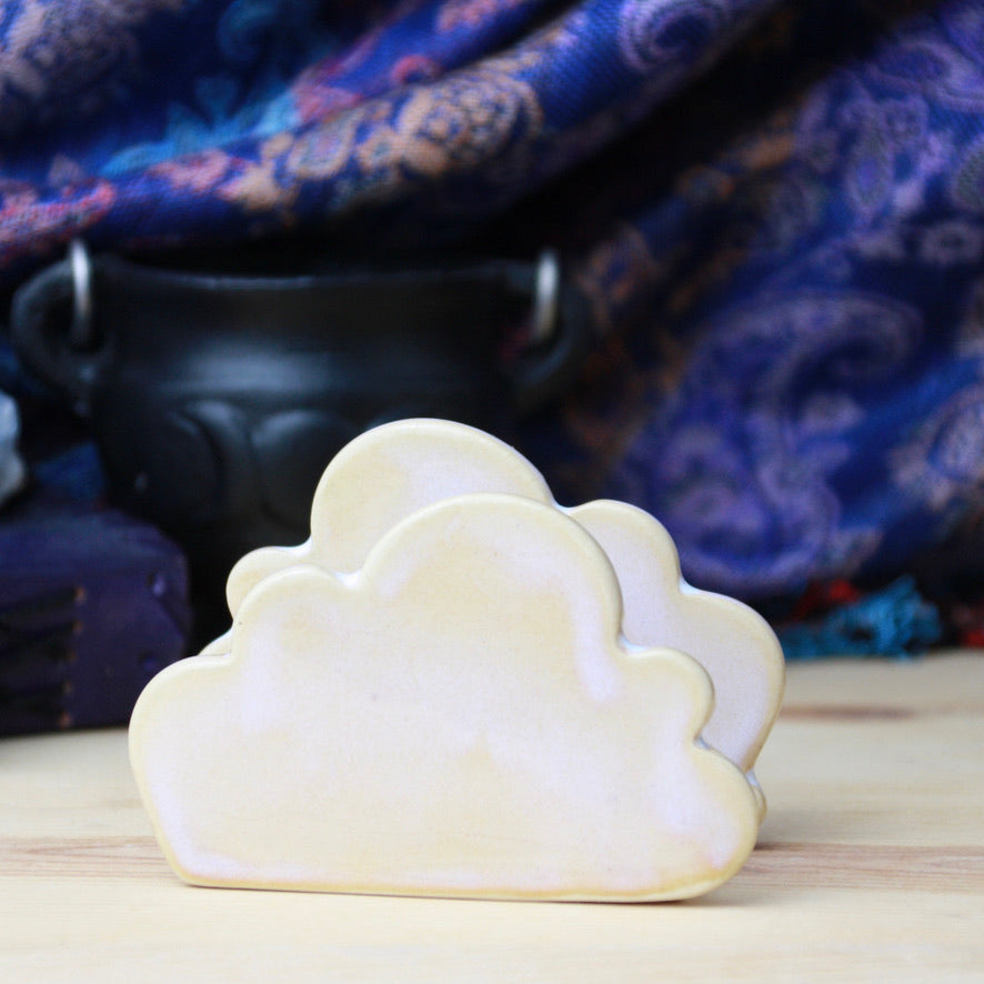 Cloud tarot deck holder