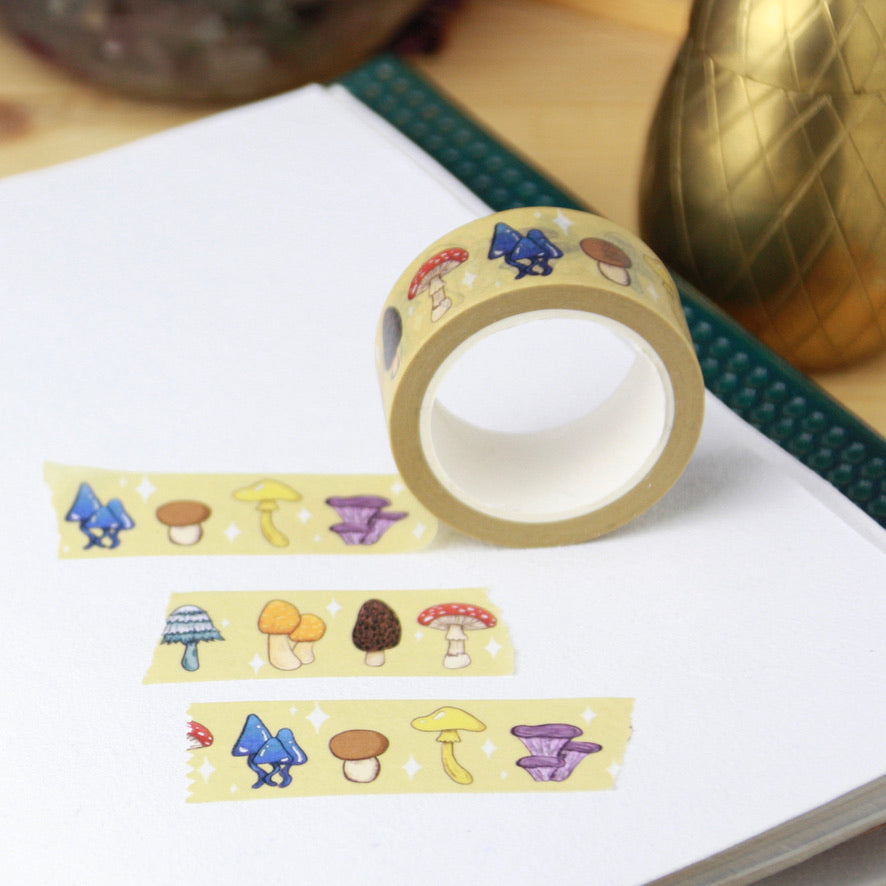 Mushroom washi tape