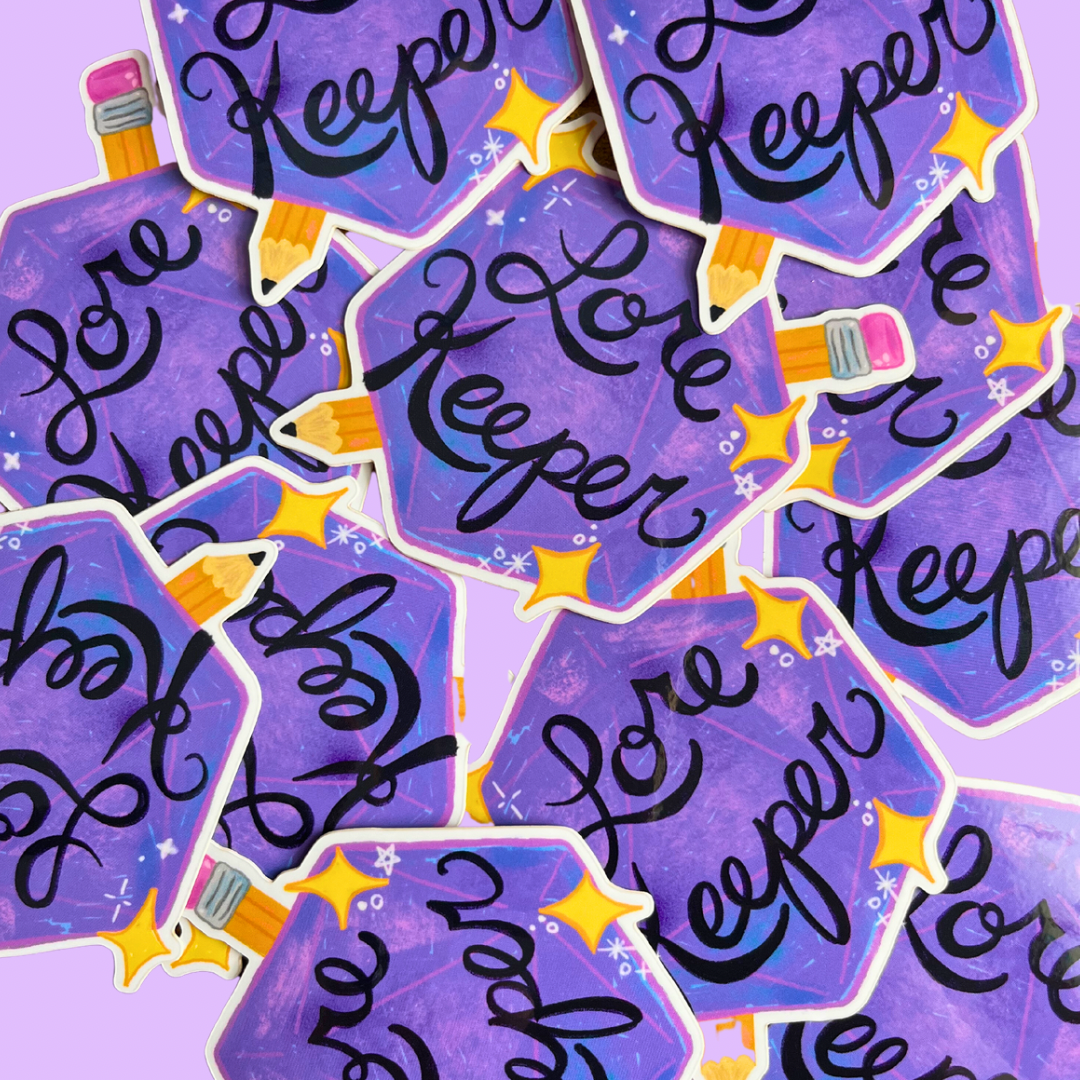 Lore Keeper Vinyl Sticker