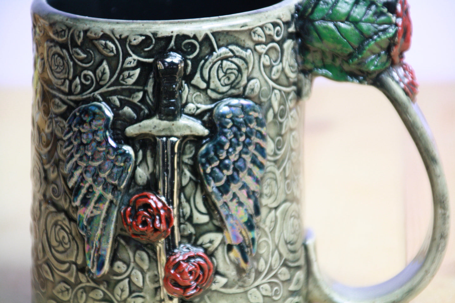 Fallen Angel Dice Mug