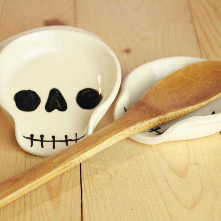 Skull Spoon Rest
