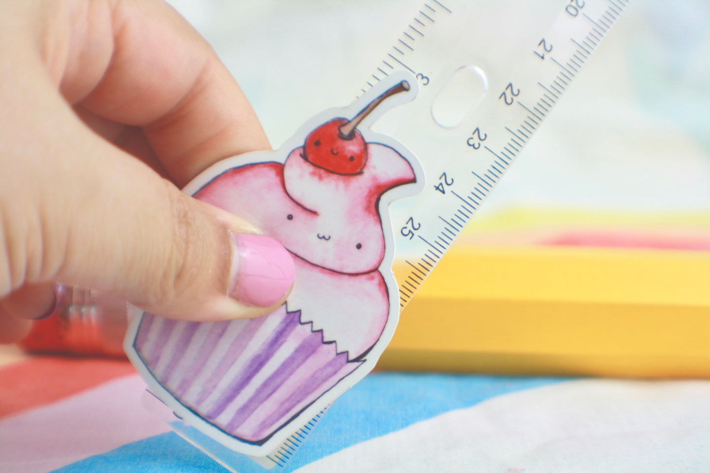 Cupcake and Cherry friend Sticker