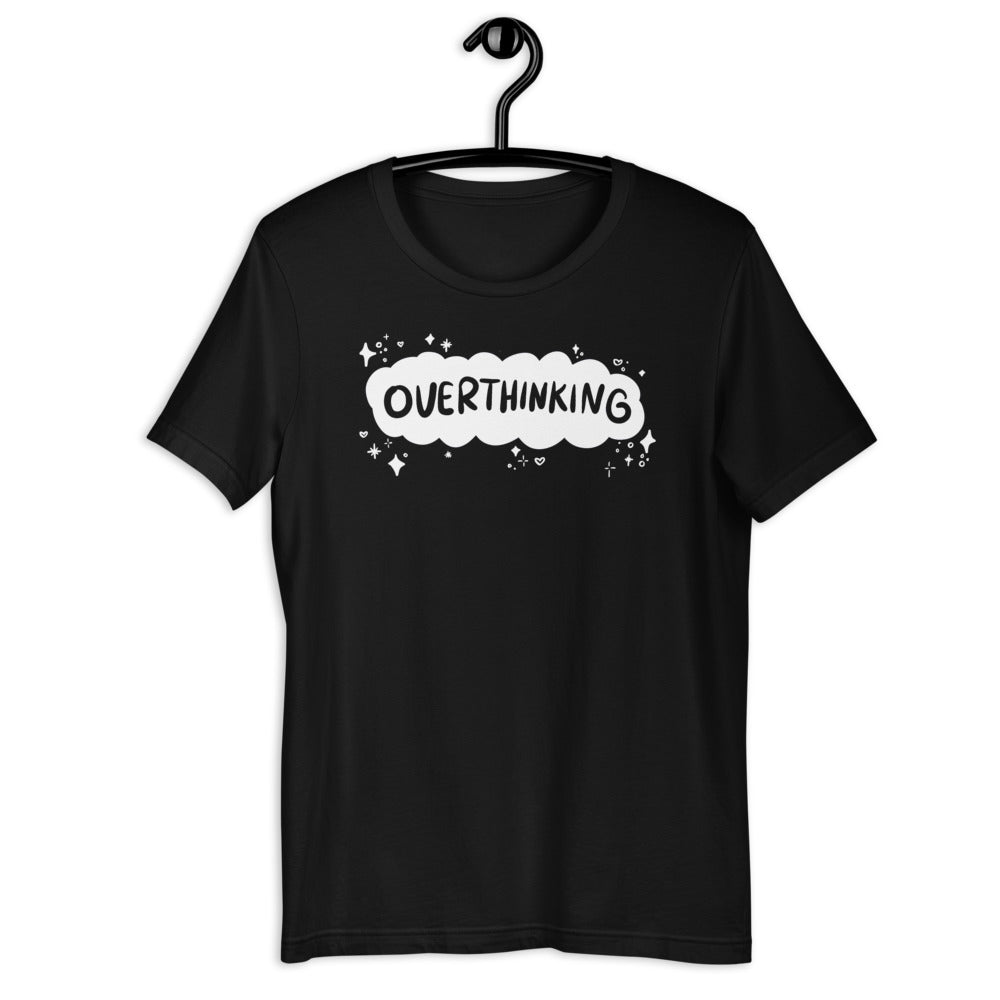 Overthinking Thought Cloud Short-Sleeve Unisex T-Shirt