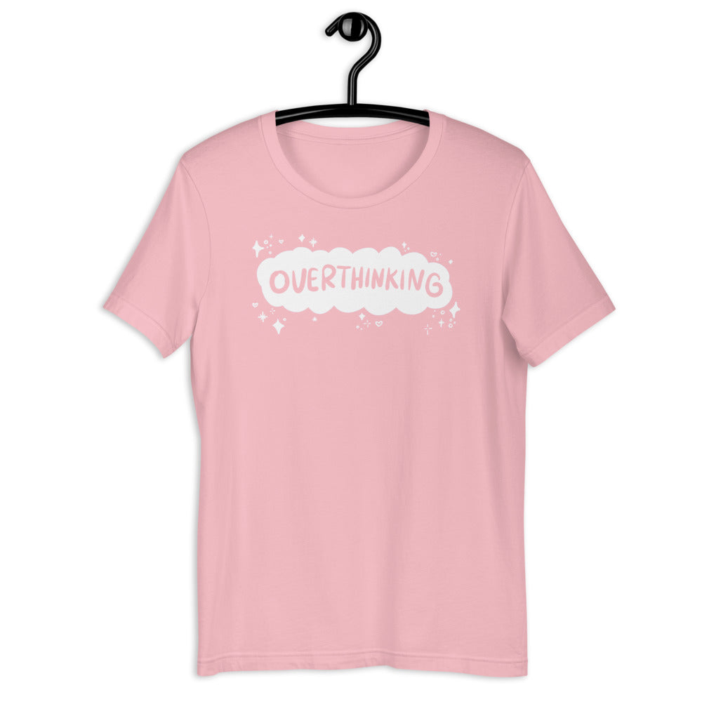 Overthinking Thought Cloud Short-Sleeve Unisex T-Shirt