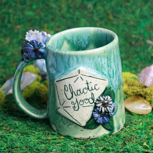 PRE ORDER - Flower Dragon 16oz Mug