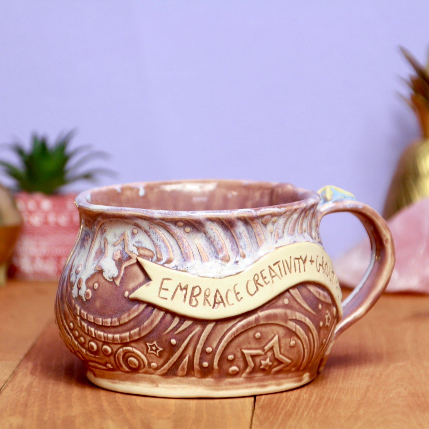 Lavender Mist Angel Number Mug