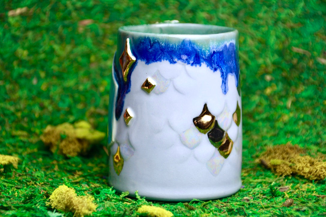 Lavender Dice Mug