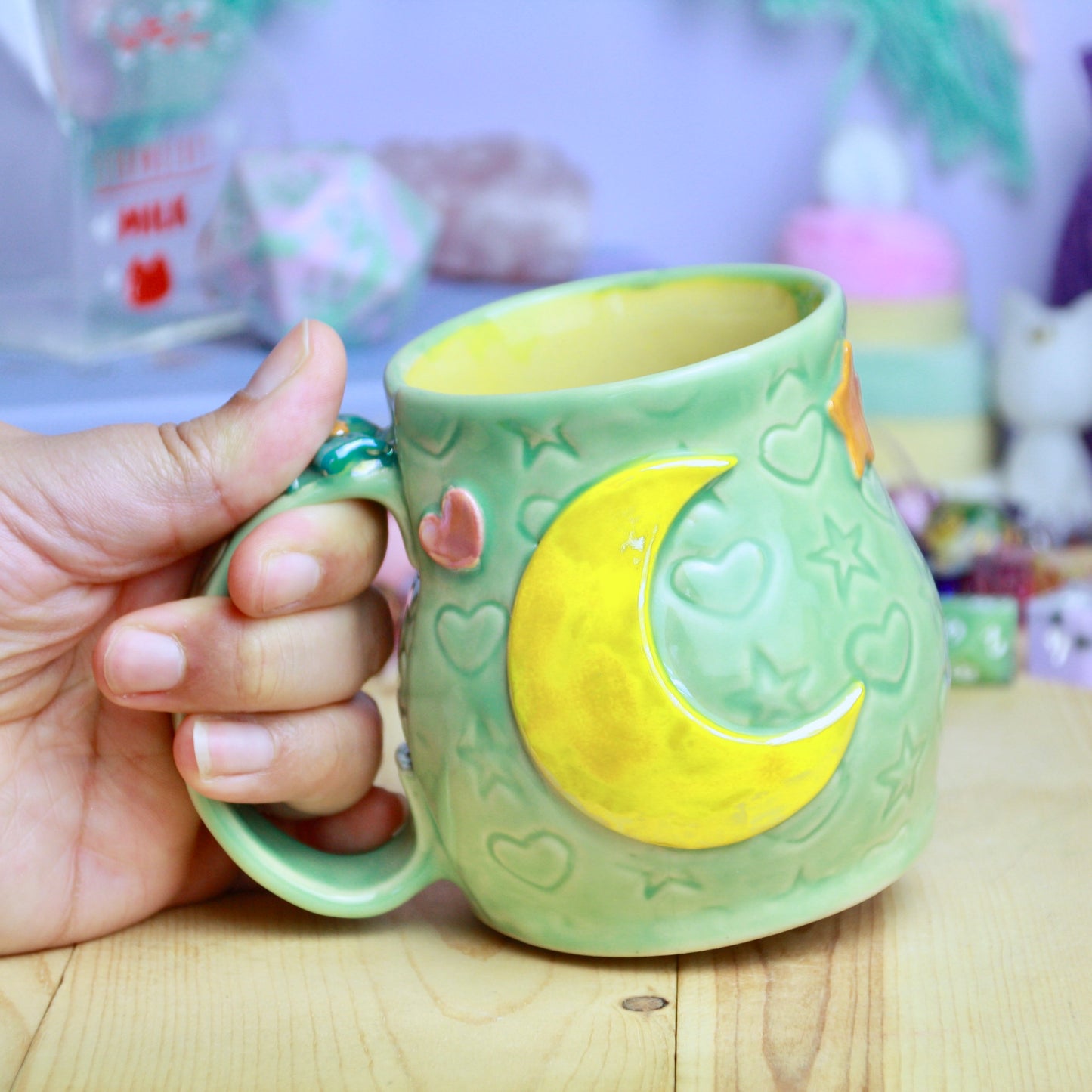 Kawaii Moon Mug