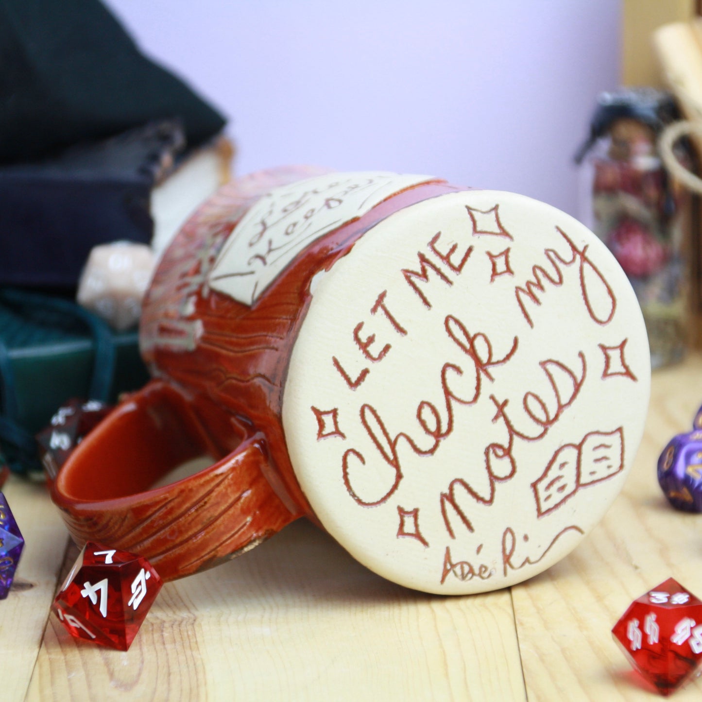 Lore Keeper Dice Mug