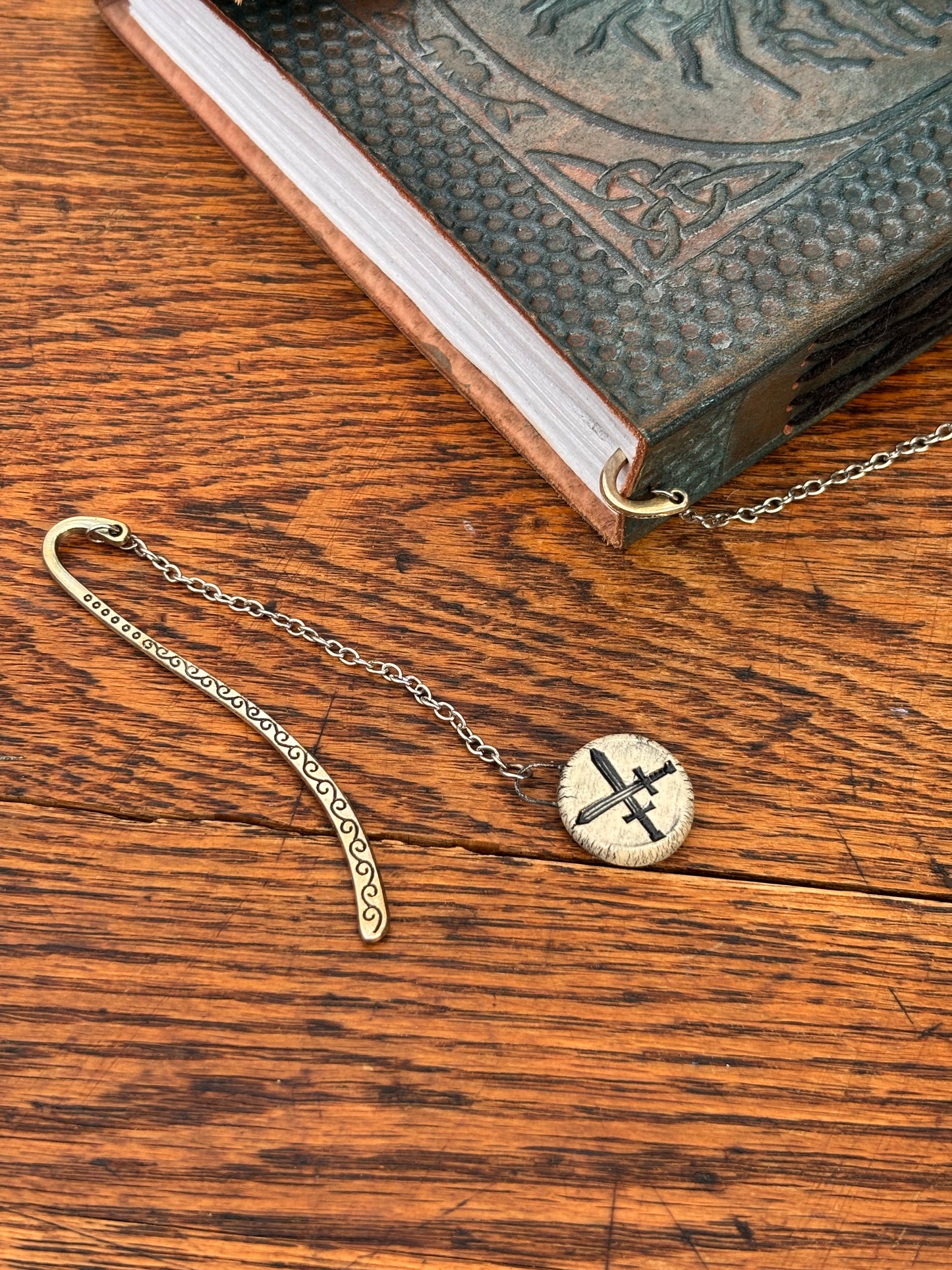 Swords Charm Bookmark
