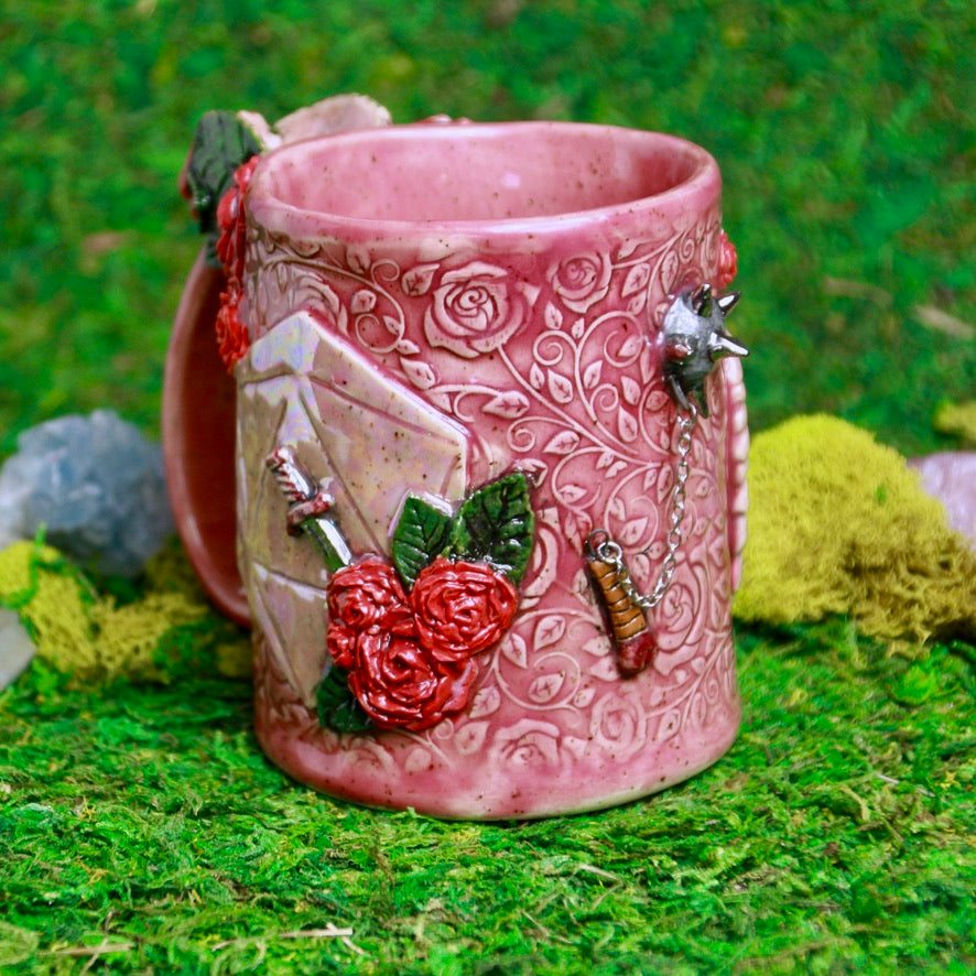 Rose Paladin Dice Mug