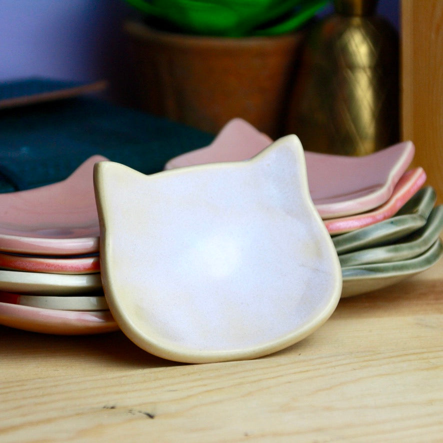 Kitty Cat Trinket Dish