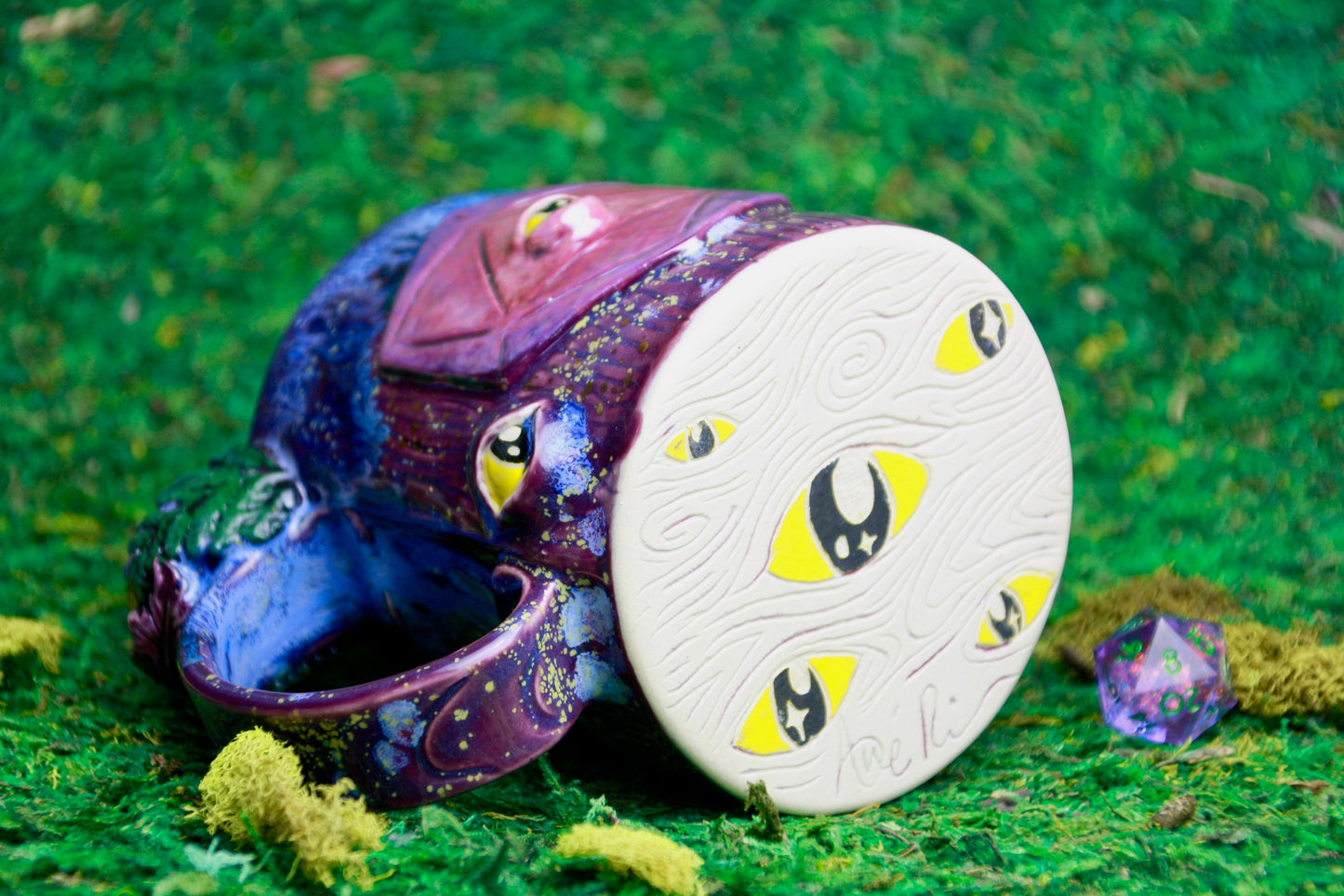 Violet Forest Dice Mug