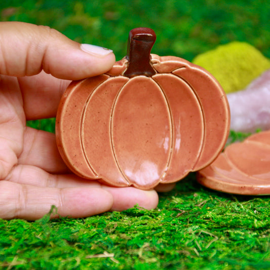 Pumpkin trinket dish