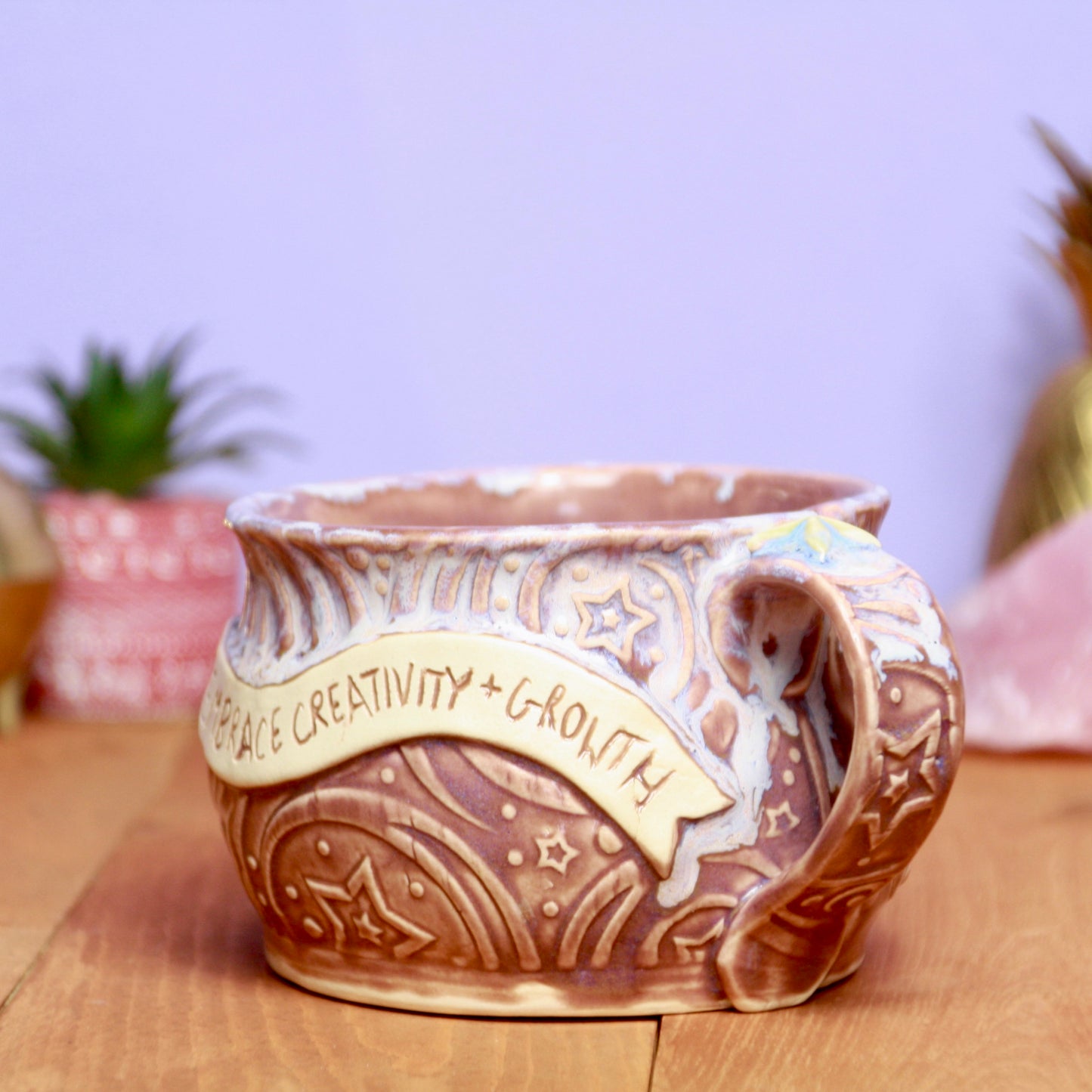 Lavender Mist Angel Number Mug