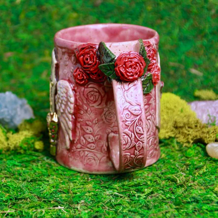 Rose Paladin Dice Mug