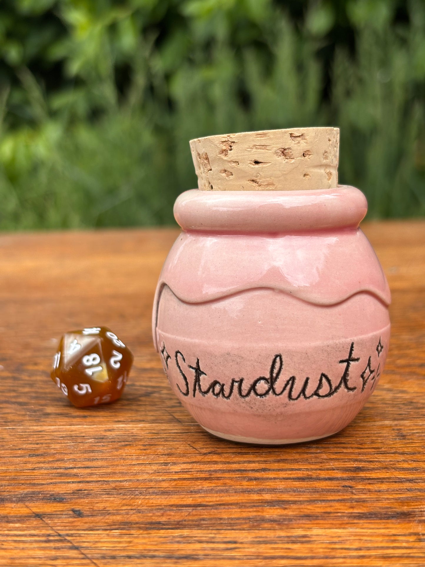 Pink Stardust Jar