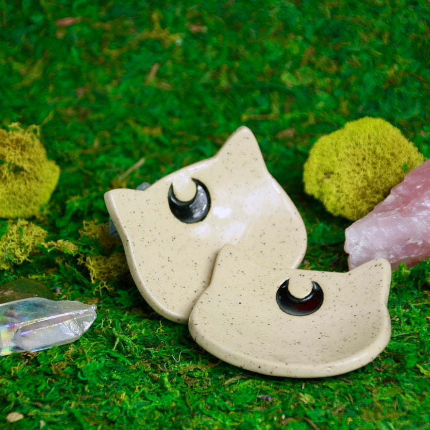 Moon Cat Trinket Dish