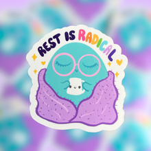 Load image into Gallery viewer, Rest is Radical Vinyl Sticker
