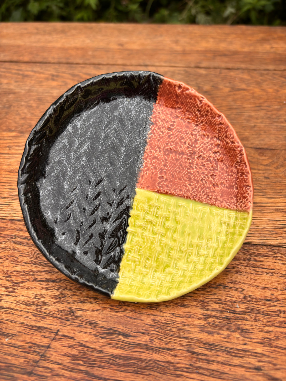 Patchwork Knit Dish: Autumn Collection