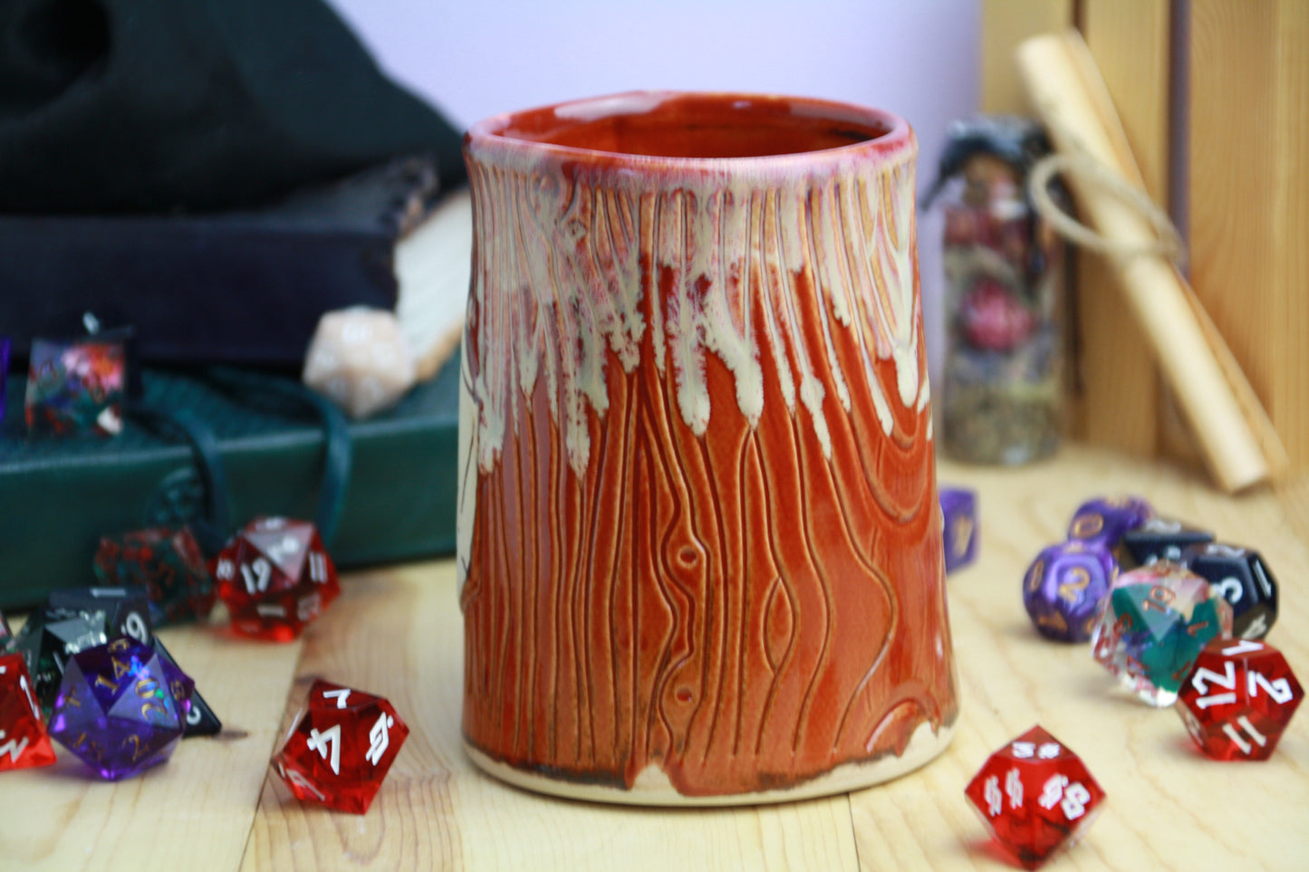 Lore Keeper Dice Mug