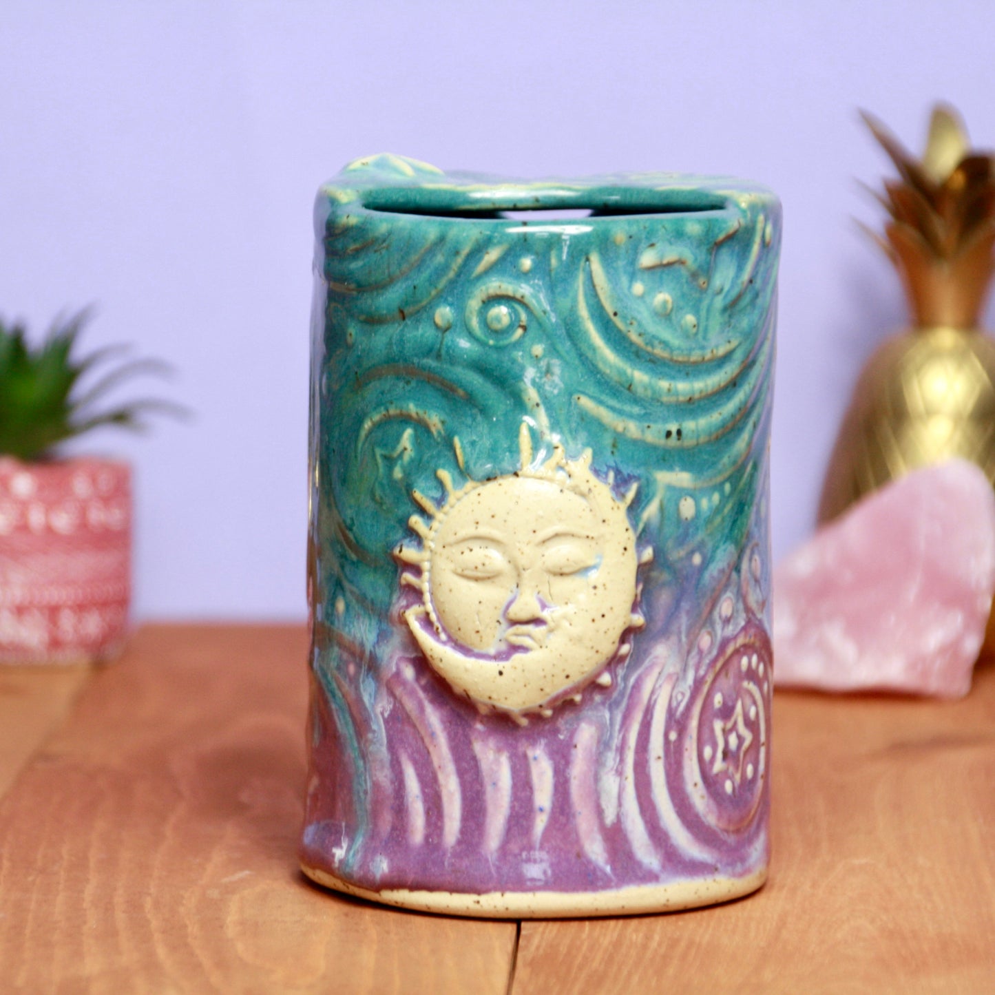 Sun + Moon Travel Tumbler