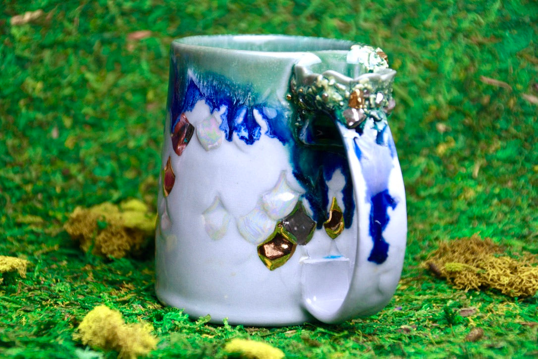 Lavender Dice Mug