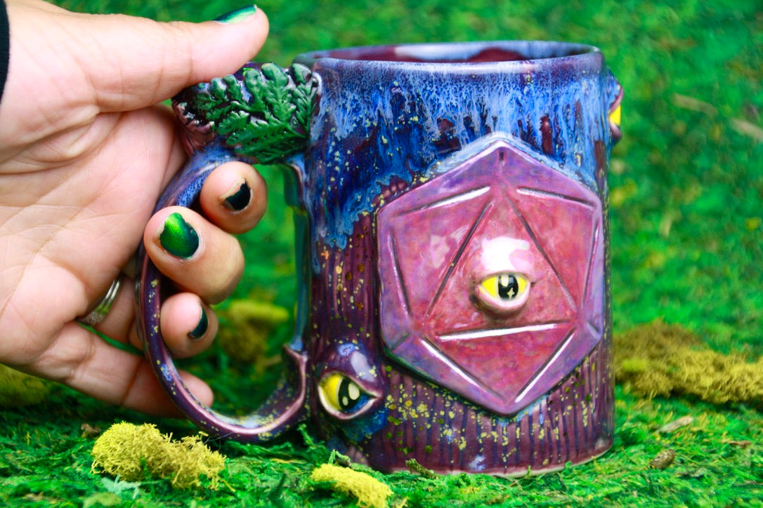 Violet Forest Dice Mug