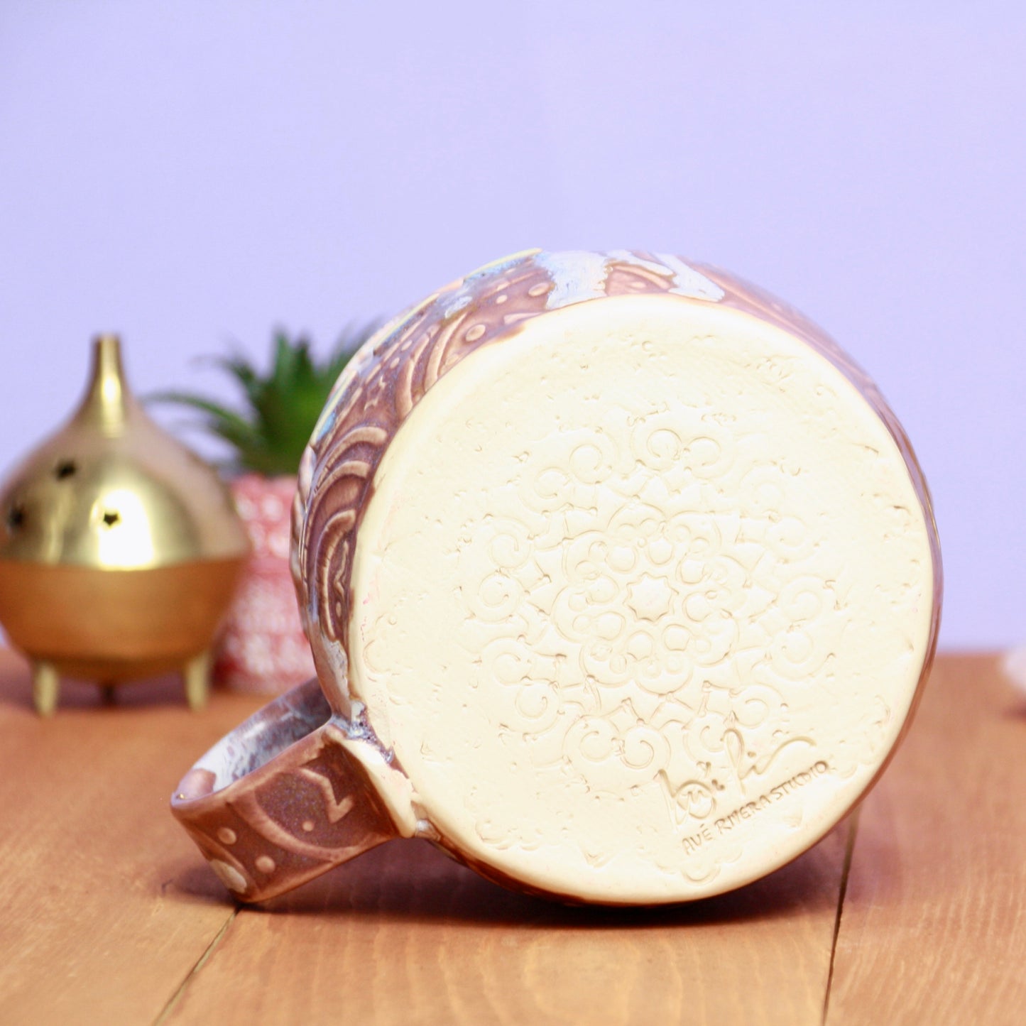 Lavender Mist Angel Number Mug