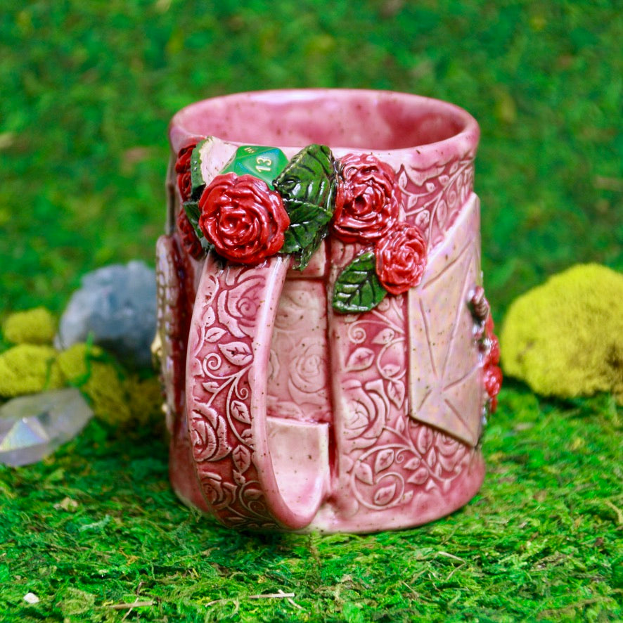 Rose Paladin Dice Mug