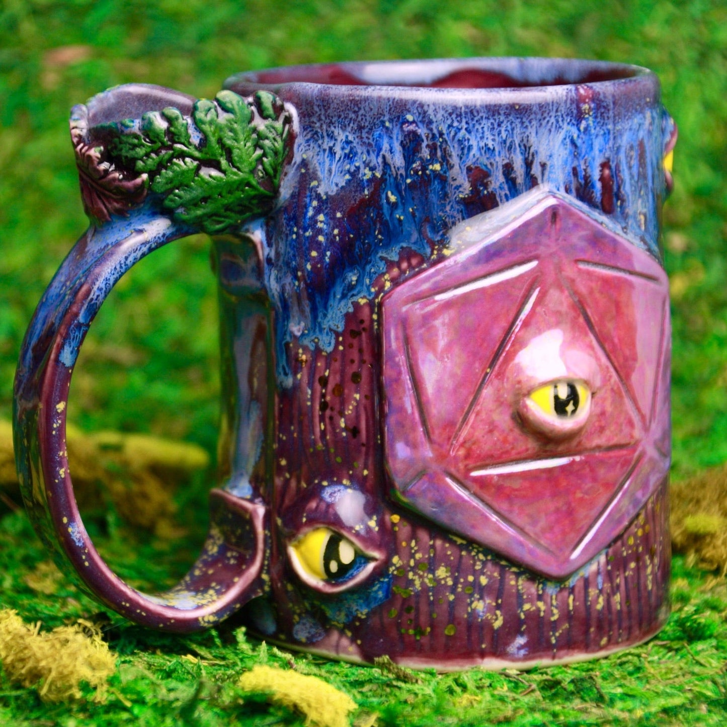 Violet Forest Dice Mug