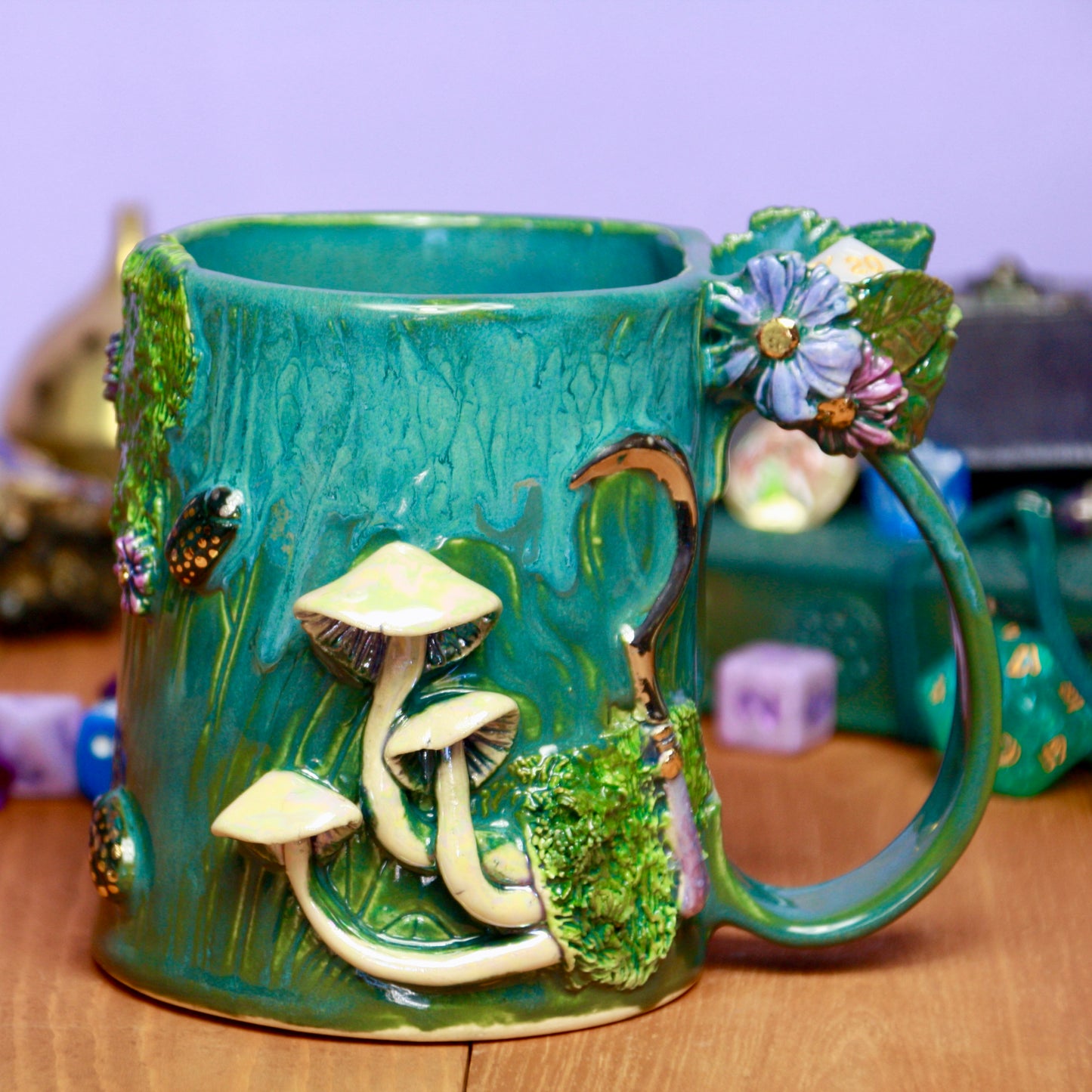 Grove Druid Dice Mug