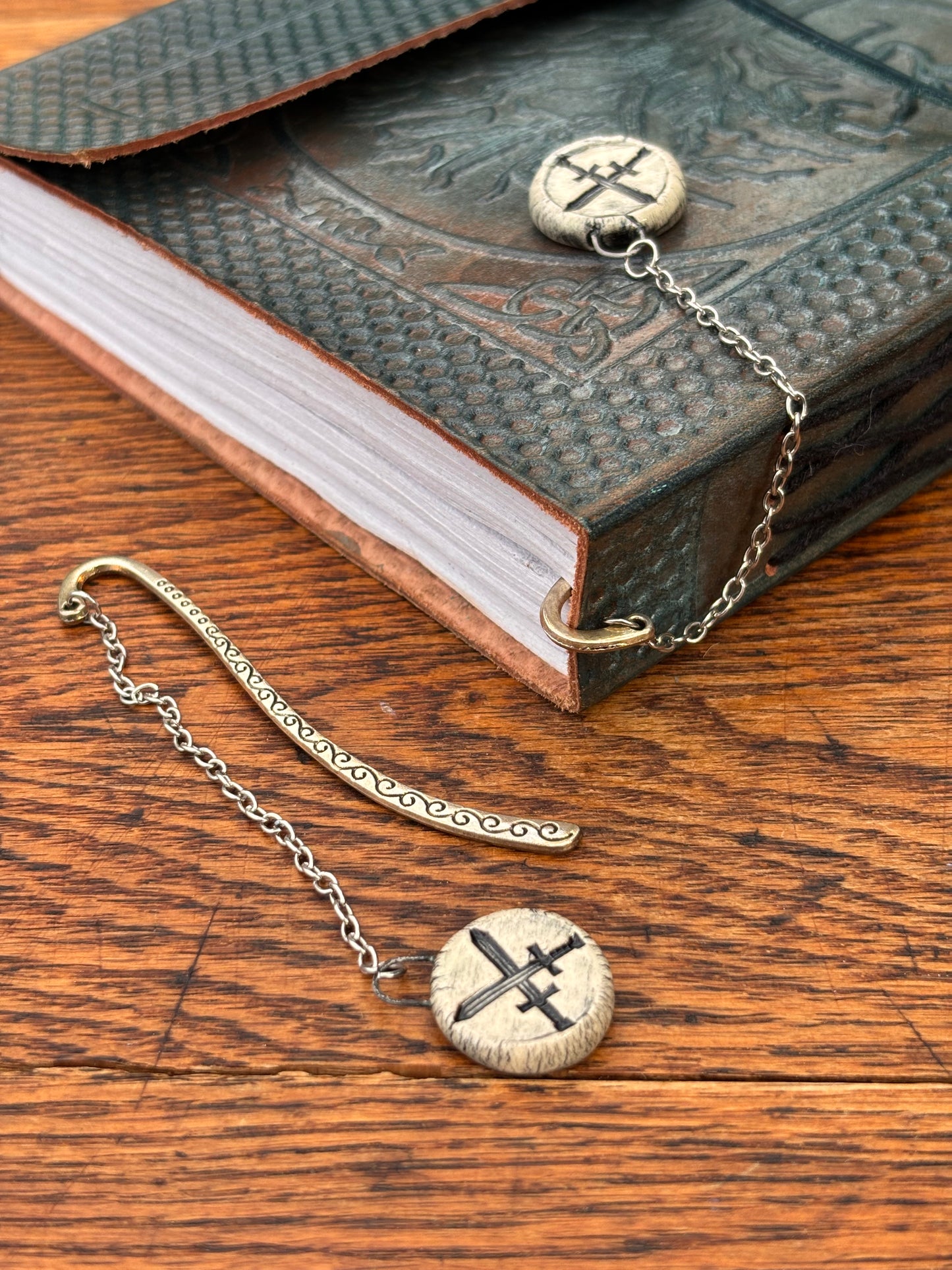 Swords Charm Bookmark