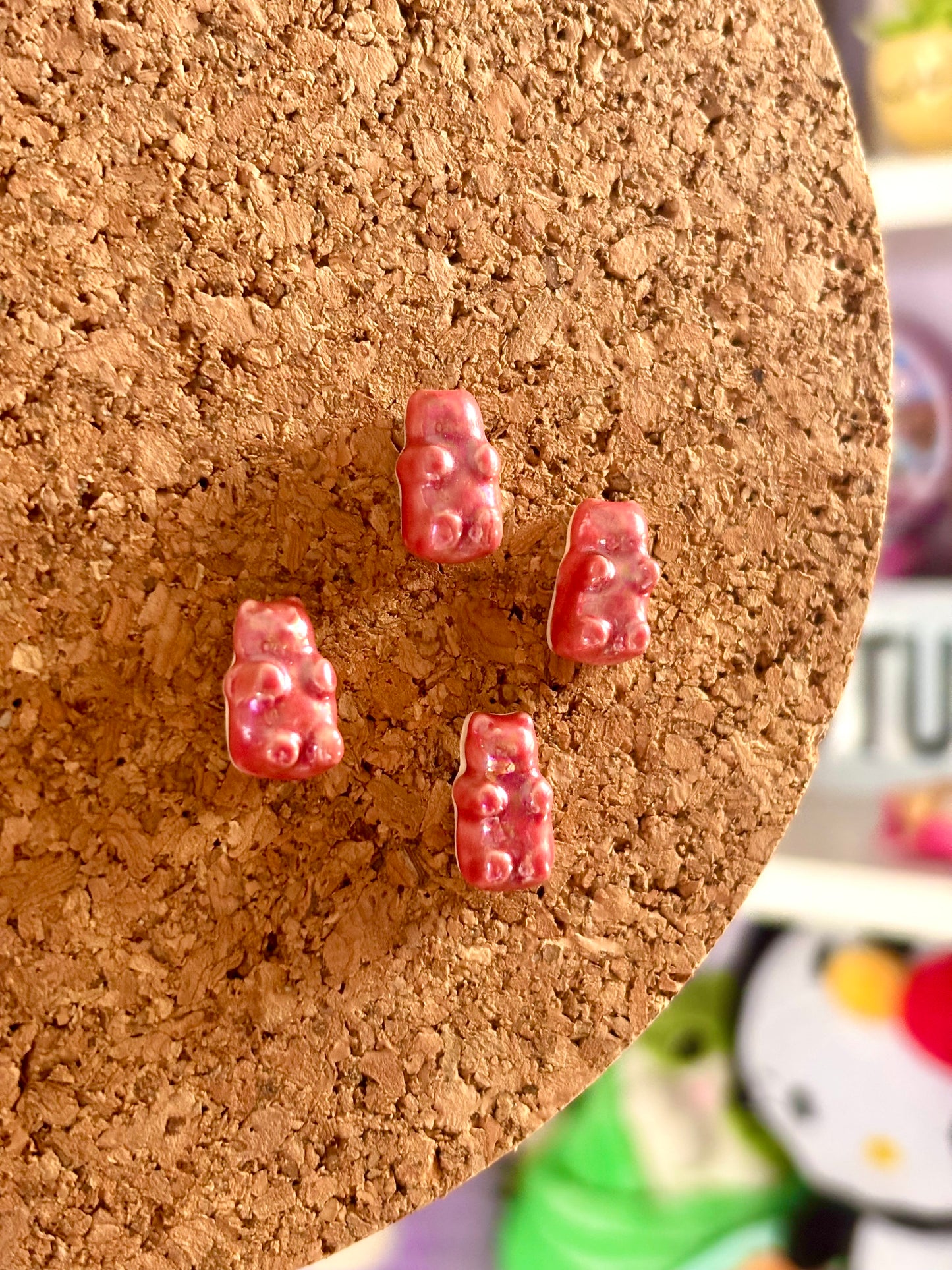 Gummy Bear Ceramic Pin