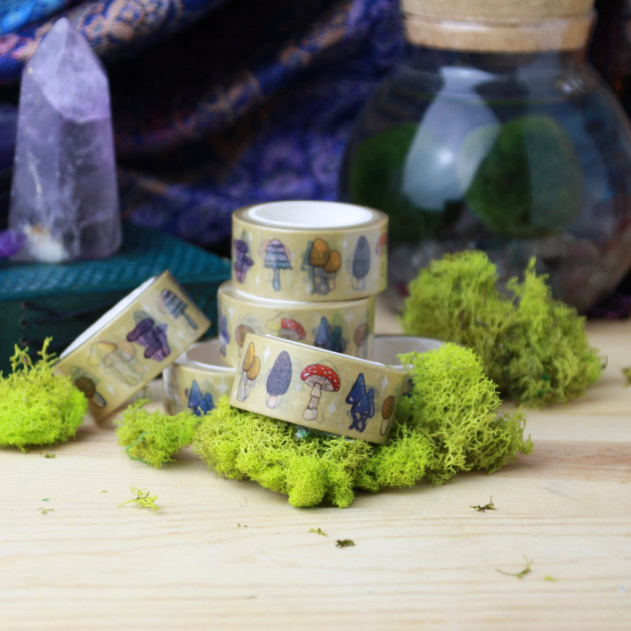 Mushroom washi tape